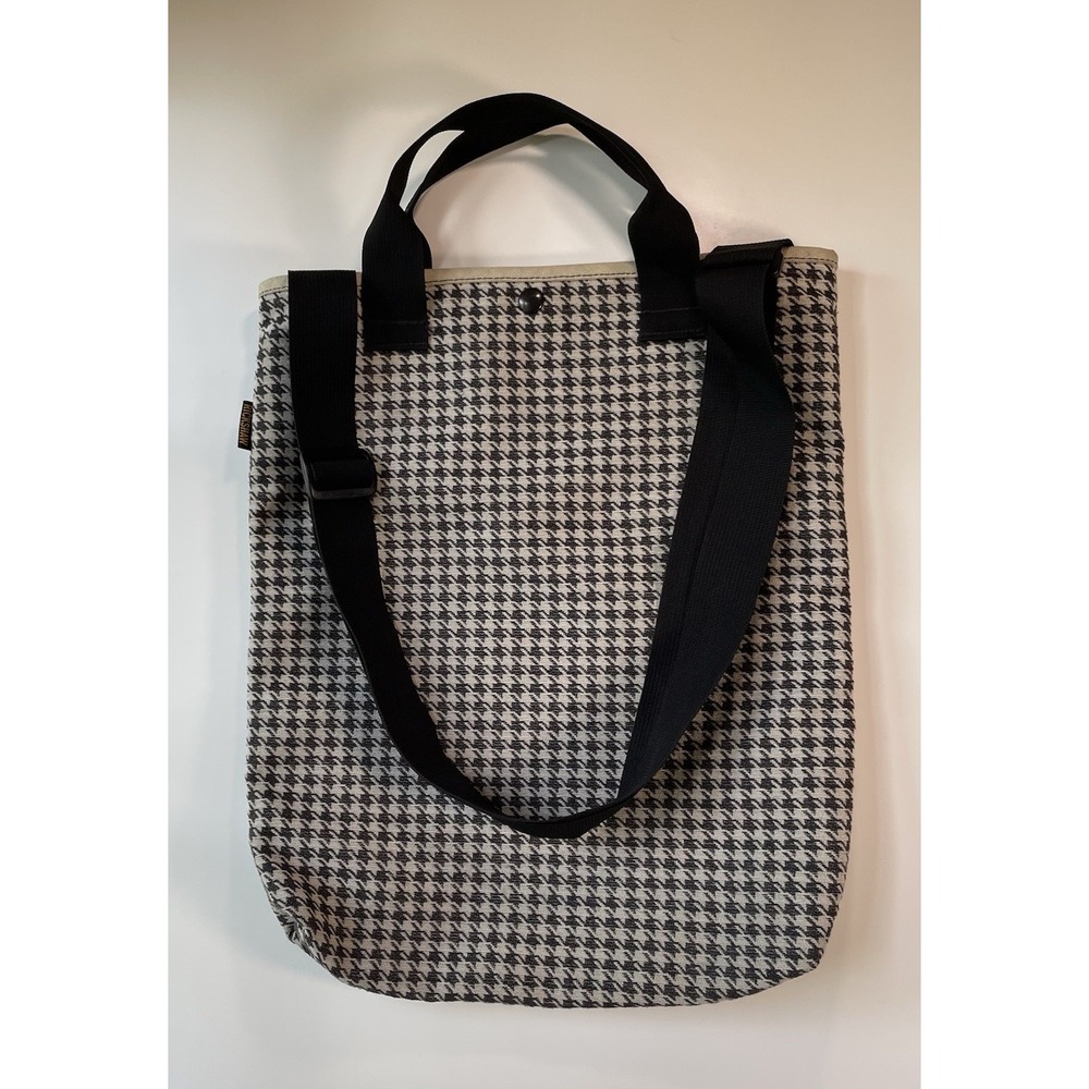 Rickshaw Bagworks City Tote Long Handle Houndstooth Laptop Messenger Bag